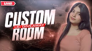 BGMI LIVE CUSTOM ROOMS || 500 RS PRIZE || POOJA GAMING YT IS LIVE #bgmi#girlgamer#custom#room
