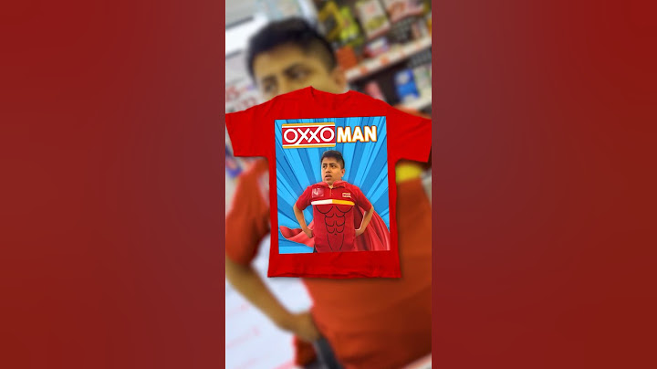 Usando Playera con Foto del Cajero del Oxxo #broma