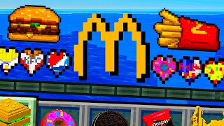 Minecraft AMA Özel YEMEK Kalplerim Var