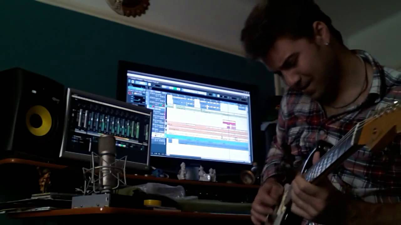 Fender Guitar Solo for my new track The Captain - Mano Blue