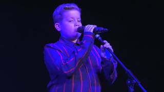 Video thumbnail of "IM STILL STANDING - ELTON JOHN performed by JUST GEORGE at TeenStar Manchester Regional Final"