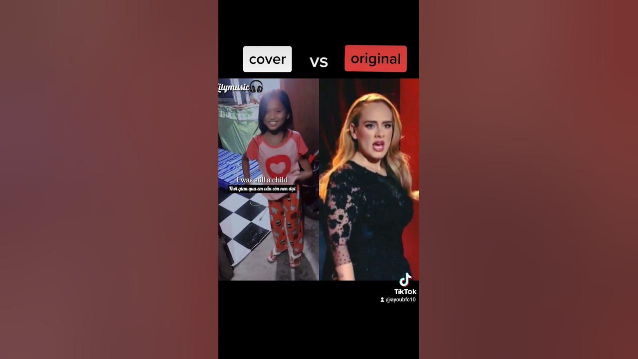 Easy on me - cover vs original Easy on me - cover vs original
