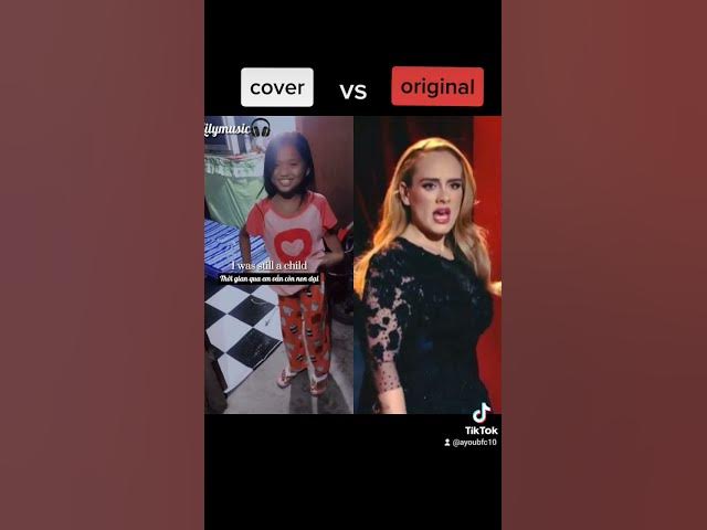 Easy on me - cover vs original