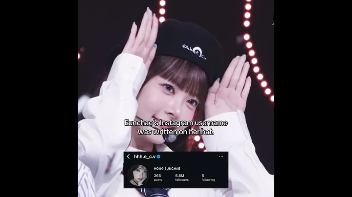 Its so cute #eunchae #lesserafim #kpop #fyp #foryou