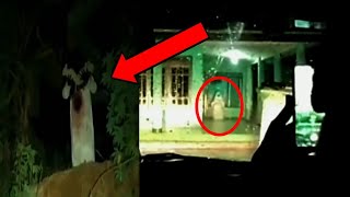 VIRAL ‼️ Penampakan Hantu Asli Yang Muncul Di teras Rumah Bikin Geger !!