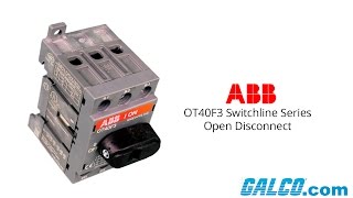 ABB OT40F3 Switchline Series Open Disconnect