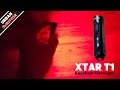 XTAR T1 Keychain Flashlight (500 lumens, Red + Green + Blue + UV side LEDS, USB-C)