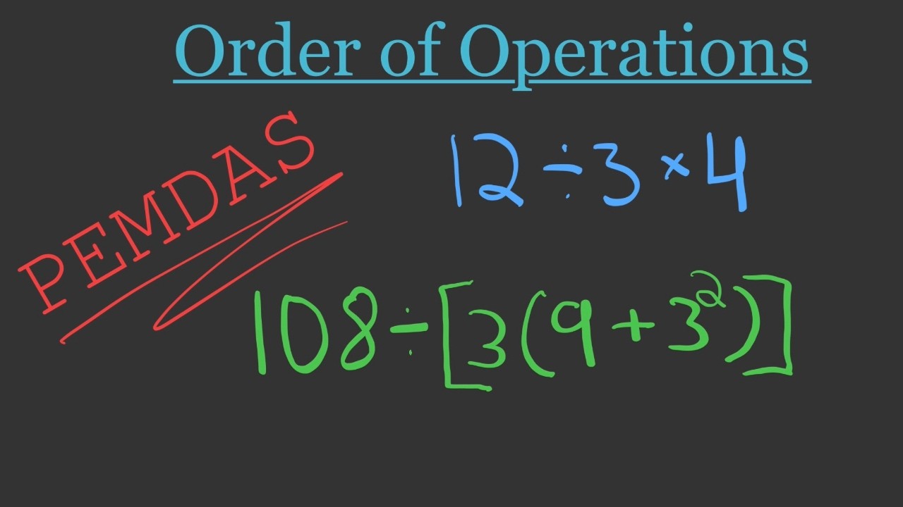 How to Solve Order of Operations (PEMDAS) Step-by-Step | Algebra Basics