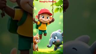 Naughty Monkey Funny Story ?