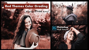 Red Theme Color Grading Effect in Photoshop