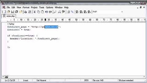 Using The Header to Force Page Redirect in PHP
