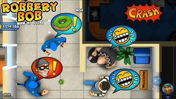 Robbery Bob - Biffen & Shadow Bob Use All Tools Gameplay v.23