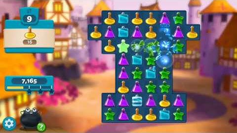 Potion Pop - Puzzle Match (-by MAG Interactive) - free offline puzzle game for Android - gameplay.