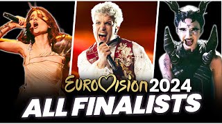 Eurovision 2024 - All Finalists - 25 Songs