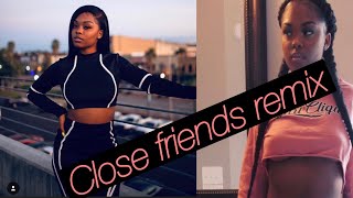 Baby Fendi-Close friends lyrics