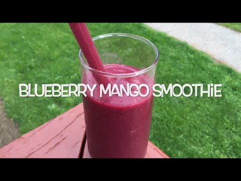 blueberry-mango-smoothie!