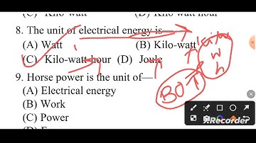Basic electrical MCQ questions and answers for ALP, Technician,RRB, railway, ntpc, nhpc,SSC,CBT,Exam