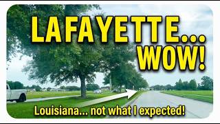 I Drove Through Louisiana and was Really Surprised | Lafayette, LA 🇺🇸