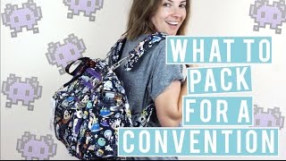 Packing for a Convention | Using a Ju-Ju-Be x Tokidoki BFF Backpack