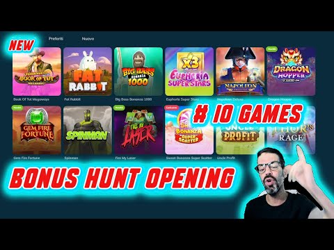 馃敶 BONUS HUNT OPENING - # 10 GAMES | PRAGMATIC PLAY | HACKSAW | ISOFTBET | BLUPRINT | PUSH GAMING