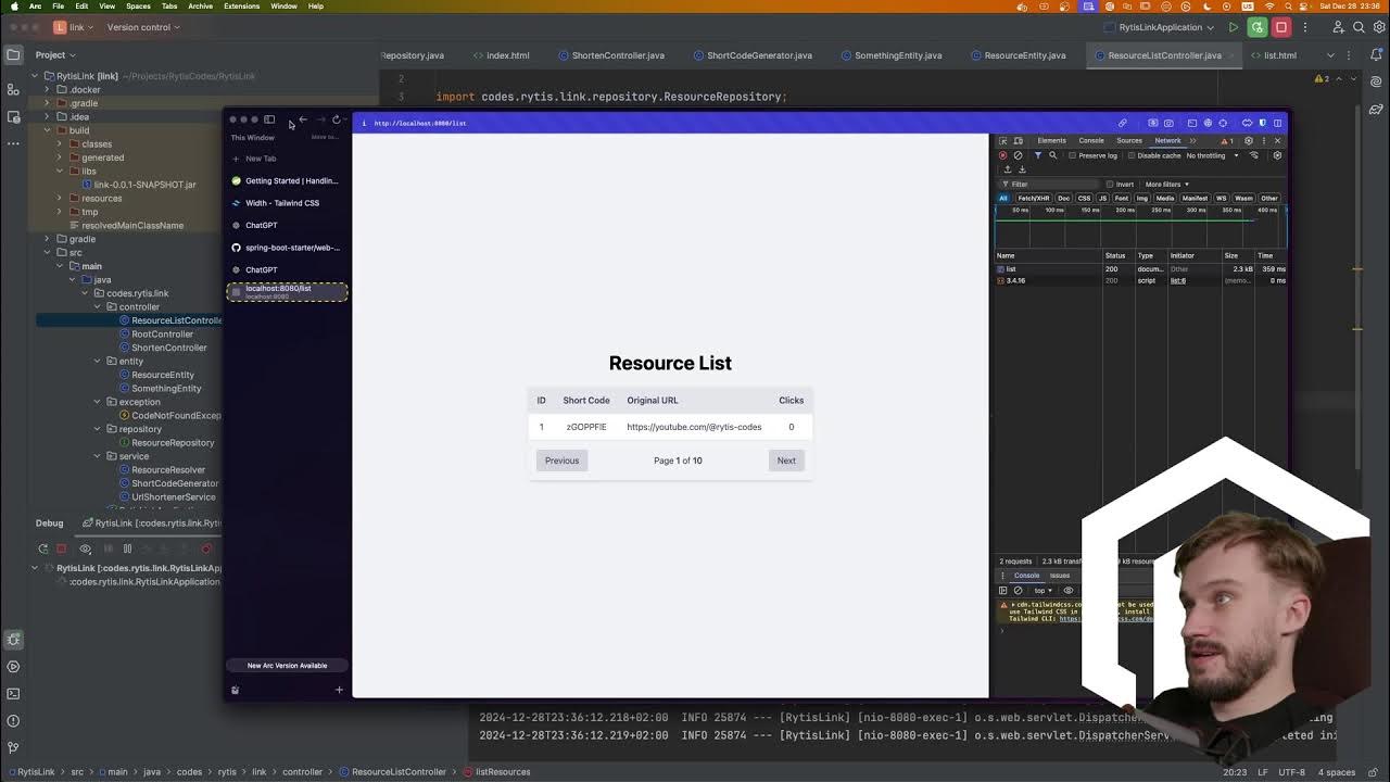 Coding my URL shortener w Spring Boot (Part 1) - YouTube