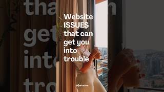 Don't neglect these Website issues🥸 #tips #webtips #shorts