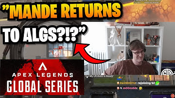TSM Mande speaks out on his return to Competitive Apex in the future! 😲