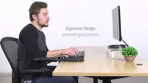 VIVO Black Universal Clamp-on Adjustable Arm Rest Mouse Pad with Wrist Cushion | Extension P Reviews