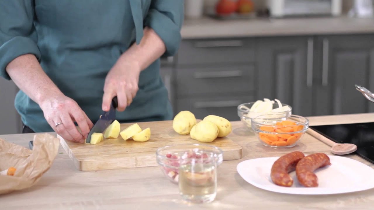 Potée de chou vert