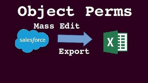 Bulk Assign Object Permissions
