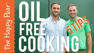 5 OIL FREE COOKING TIPS | #FOODHACK #OILFREE