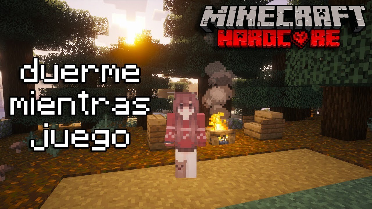 ASMR Minecraft Hardcore ❤️ Si ves esto, buenas noches