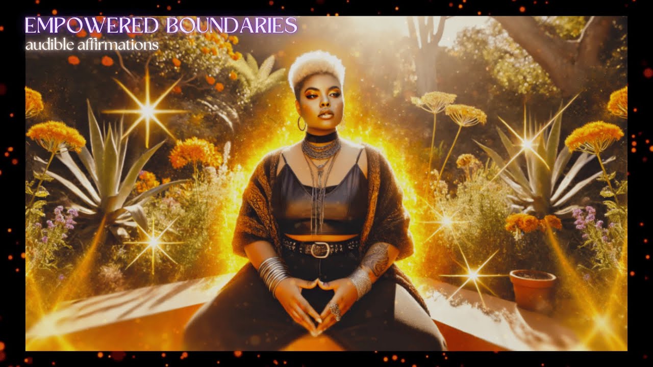 empowered boundaries affirmations +subliminal +320Hz [SOLAR PLEXUS CHAKRA HEALING] ✨🌻💛🔥