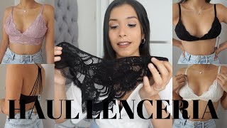 HAUL BRALETTES, HILOS Y CACHETEROS (TERCIOPELO AZUL) || Claudia Cabrera