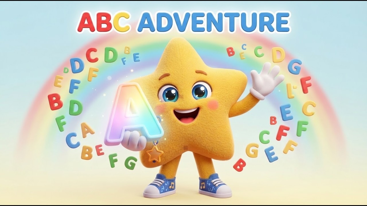 Starry's ABC Adventure 🌟 | Learn Letters A-Z | Starry & Friends