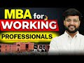 50L Salary Possible? 🔥 MBA With Job! MBA for Working Professionals! Complete Details #mba #mbasalary