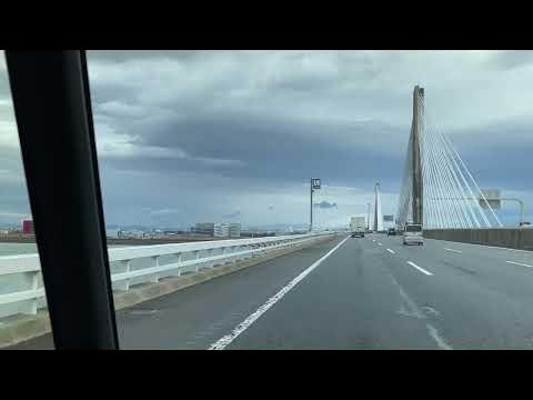 伊勢湾岸自動車道 トゥインクル(木曽川橋)を渡る! YouTube