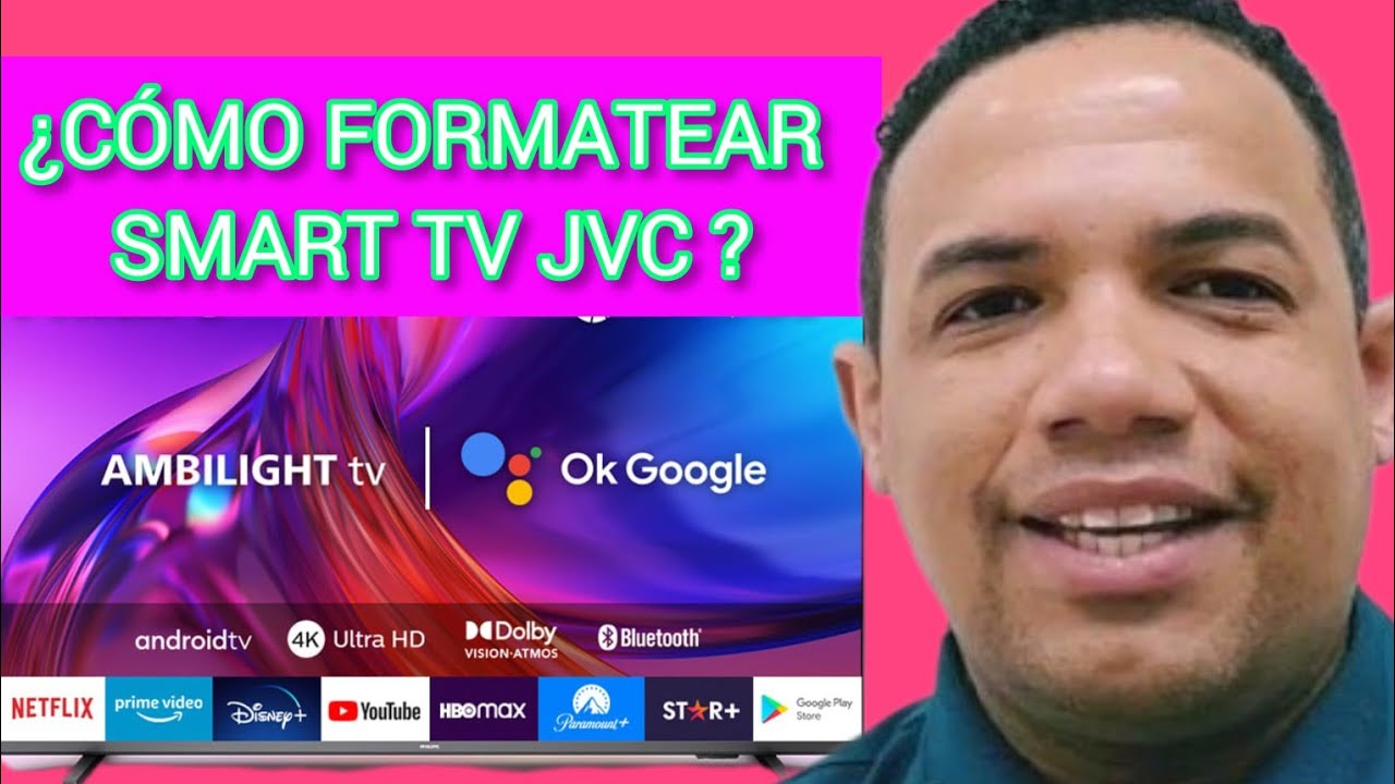 C mo Formatear Un Smart TV JVC Resetear TV JVC YouTube
