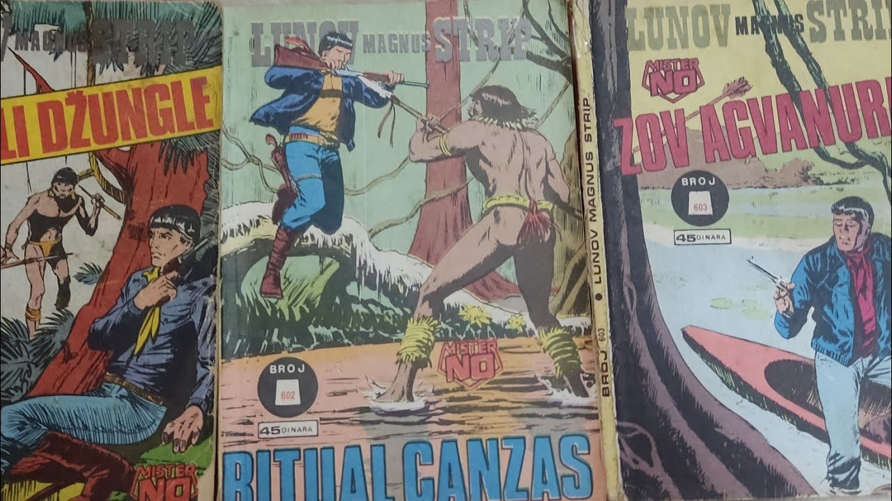 Mister No - Signali džungle, Ritual canzas, Zov Agvanura