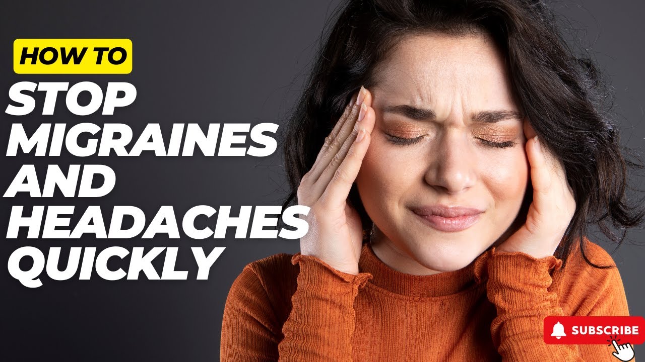QUICK Fixes For HEADACHES And MIGRAINES ! YouTube