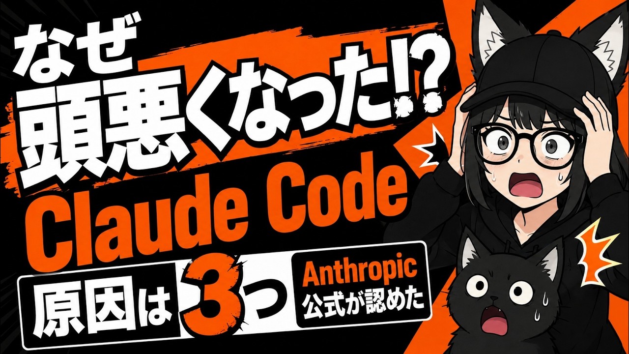 Claude Code が頭悪くなった47日間｜Anthropic公式ポストモーテムが 