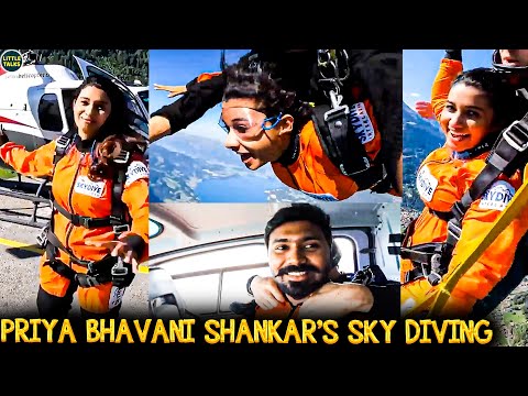 நண்பன் Rajvel-லுடன் Sky Diving பண்ண Priya Bhavani Shankar - மரண பீதியில் அலறும் PBS Video