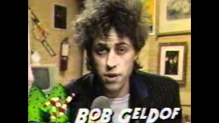 Bananarama and Bob Geldof 