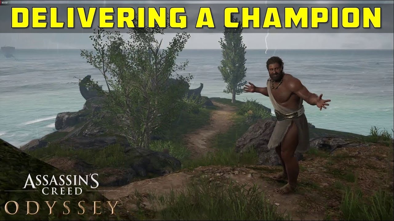 belastning lån Wade Delivering a Champion | Bring Testikles to Elis | ASSASSIN'S CREED ODYSSEY  - YouTube