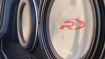 SUBWOOFER COMPETITION JL W7 12 vs. ALPINE TYPE R 12 INSANE FLEX MAX SPL