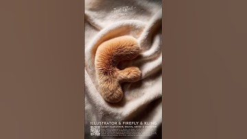 Fur Text Effect in Adobe Illustrator, Firefly and Kling