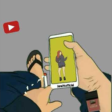 status wa animasi duduk santai