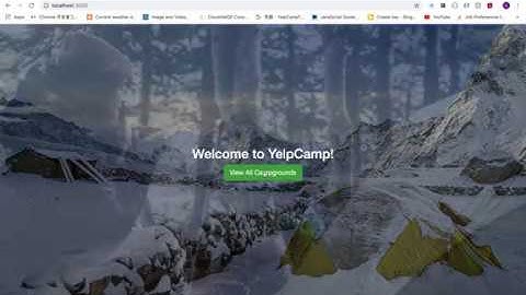 YelpCamp – The Campground Version of Yelp