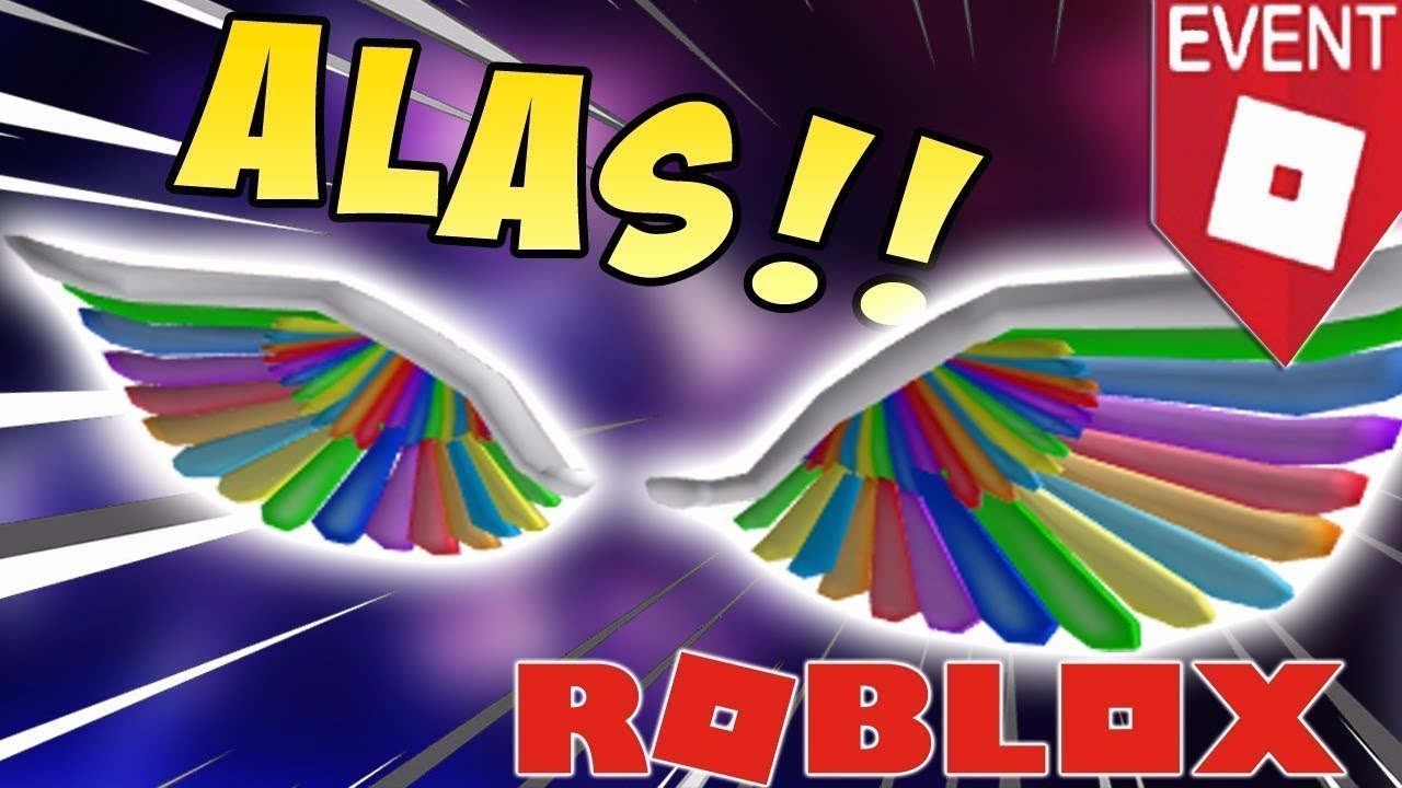 Evento Imagination Roblox Obten Estas Alas Coloridas Gratis Youtube - alas de roblox gratis