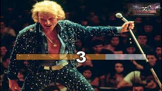 Video thumbnail of "Karaoké Johnny Hallyday - Rock'n'roll Man 1974 (dévocalisé+Choeurs)"